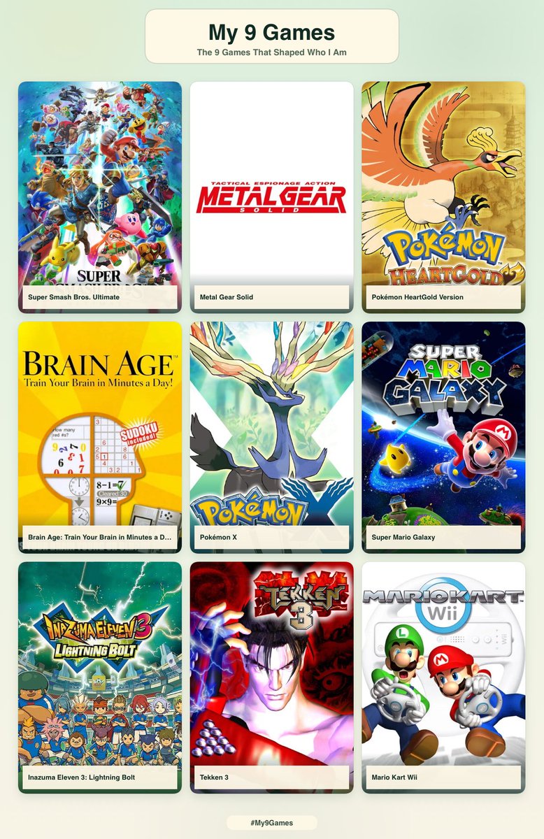 Hoshimaii_'s tweet photo. Moi et les jeux de ma vie https://t.co/FZ5HuQUyKG