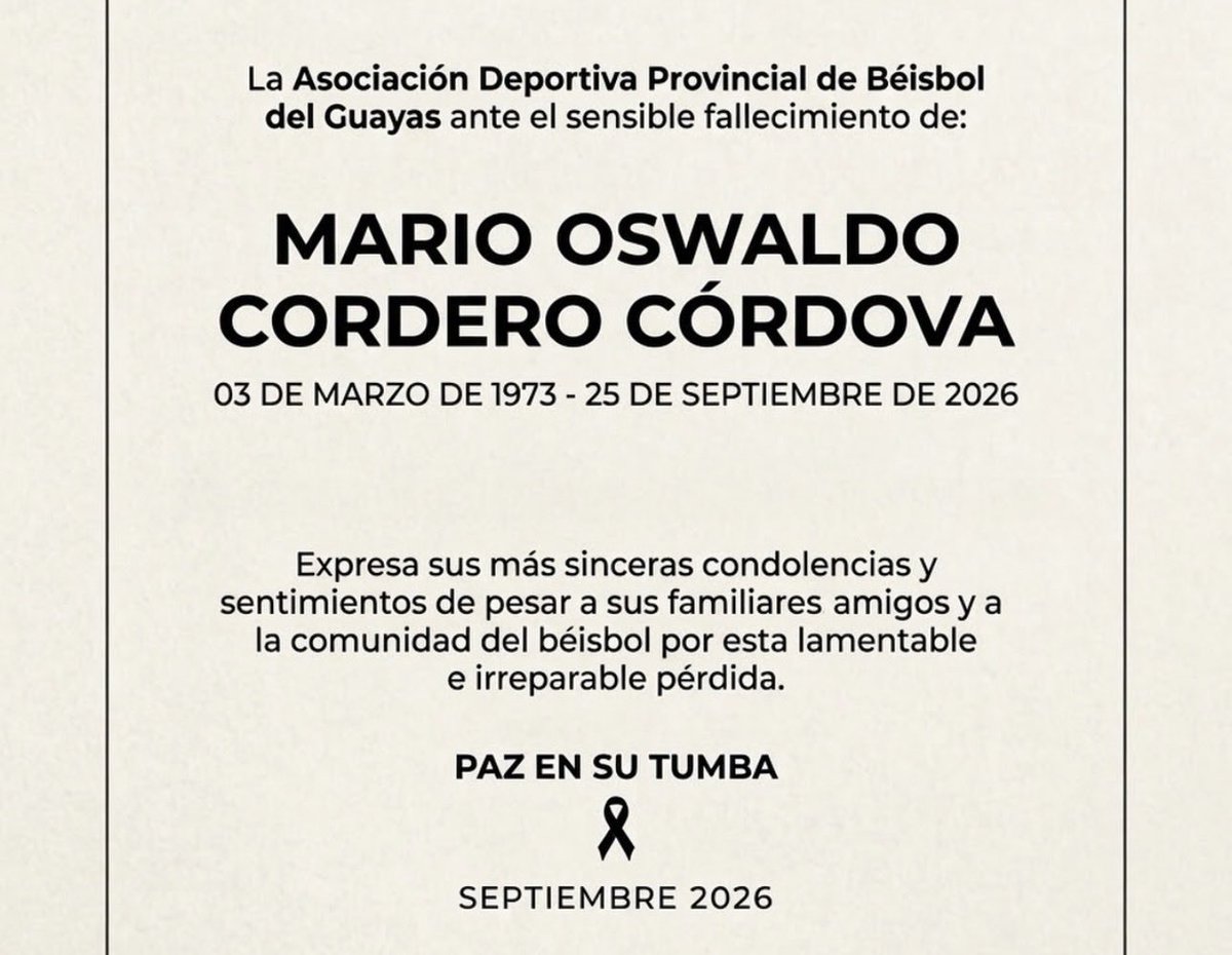 DiegoArcos14's tweet photo. Mario Cordero fue un atleta natural, a veces incomprendido y con momentos icónicos en sus participaciones locales y por Ecuador. Tenía poder natural y  no tengo duda que si lo hubiesen vistos scouts hubiera logrado llamar la atención. 
Juegos mundiales del pacifico Cali 1995. Mario le bateó 2 HR a Nicaragua y 1 a China Taipei, al finalizar los partidos los entrenadores d otros países preguntaban por el ecuatoriano. Mario fue único en muchos menesteres. 
Nos volveremos a ver, reír y jugar