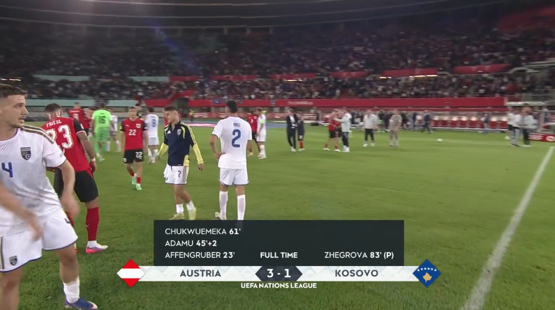 foet247europa's tweet photo. FT Austria 3 Kosovo 1. #AUTKOS #NationsLeague https://t.co/4cw67j9L6e