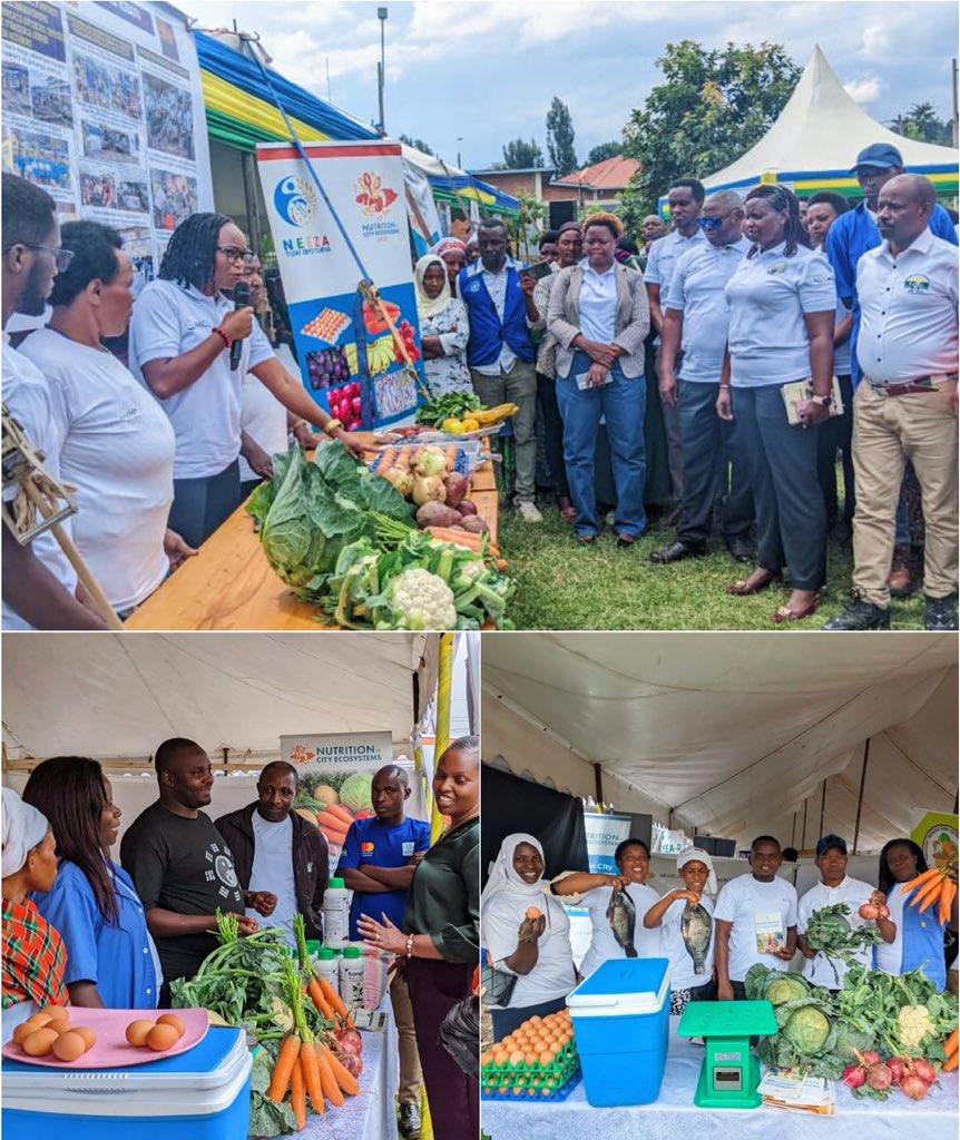 SightandLife's tweet photo. An Integrated Nutrition Event at Rubavu District, Rwanda 🇷🇼, this is part of the  Nutrition in City Ecosystems (NICE) Project, by @SightandLife Rwanda team. 
 
From strengthening access to nutritious food to promoting healthier urban communities, this initiative reflects the power of collaboration in building food systems that nourish people and protect our future.  
 
Together, we are working towards healthier cities, resilient food systems and improved nutrition for all. 
 
@SwissTPH | @ETH_en | @E4S_Center | @Susagfoundation 
 
#NICENutrition #UrbanNutrition #FoodSystems #Nutrition #ClimateResilience #Rwanda