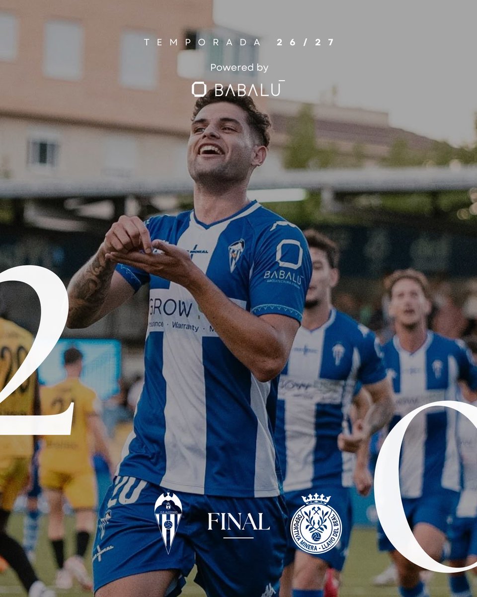 CD_Alcoyano's tweet photo. ⌚️90’| FINAAAAAAAL DEL PARTIDOOOOOOO

CD Alcoyano 2️⃣ - 0️⃣ Deportiva Minera 

Los tres puntos se quedan en casa 🔥

#ElAlcoyanoSomosTodos | #AlcoyanoDeportivaMinera https://t.co/7QvEl2ikRl