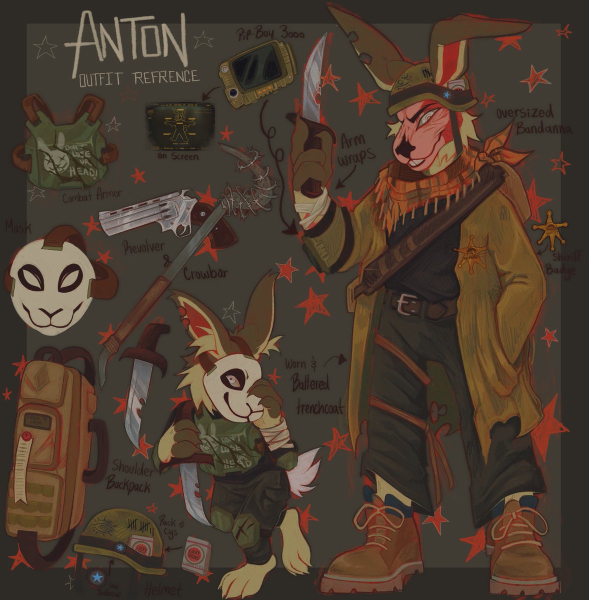 Fangz_42's tweet photo. ⛓️🔪⛓️
Outfit ref for @KeanuStinkbean https://t.co/sUuP6tQcWJ