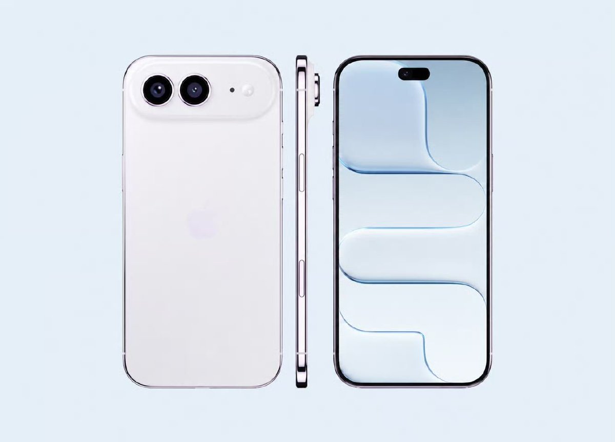 adiicodess's tweet photo. iPhone Air 2 is rumored to launch in Q1 2027.

Leaks suggest a 3500mAh battery, 2nm A20 chip, 6.55" 120Hz display, 48MP main camera + ultrawide, and 3D Face ID.

It could be the only ultra-thin flagship next year....👀 https://t.co/LDualeLJnt