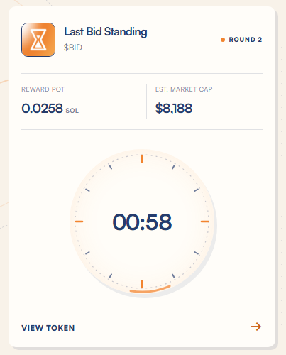 mylastbid's tweet photo. Every round requires a minimum reward pot of 0.1 SOL. If the countdown reaches zero before the pot hits that amount, the round stays open and continues with the next eligible buy. A winner is only confirmed once the minimum reward pot has been reached. 🏆 https://t.co/MK2ZCJYUPK