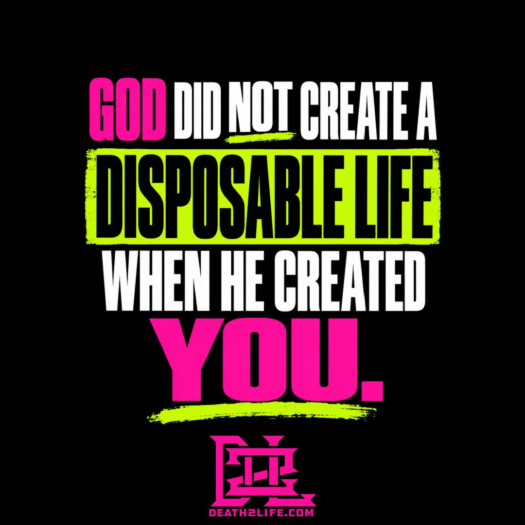 Official_D2L's tweet photo. Today's truth for you. #death2life https://t.co/mZwXz7wmQs