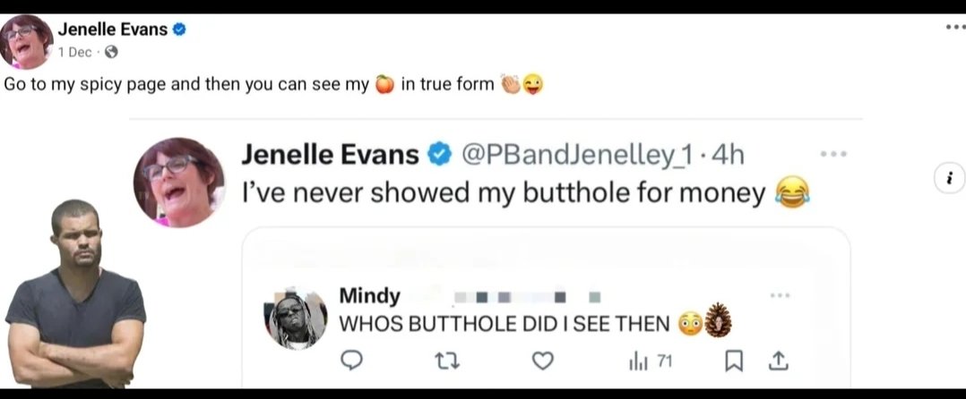 maryjanechic's tweet photo. @PBandJenelley_1 🤣🤣🤣🤣🤣🤣🤣🤣🤣

You should spread awareness that you're a fat lazy bum that charges Lamborghini prices for Honda content and allows pedophiles and dog killer around your children. Dumbass bitch. https://t.co/PoU6mZtBO5