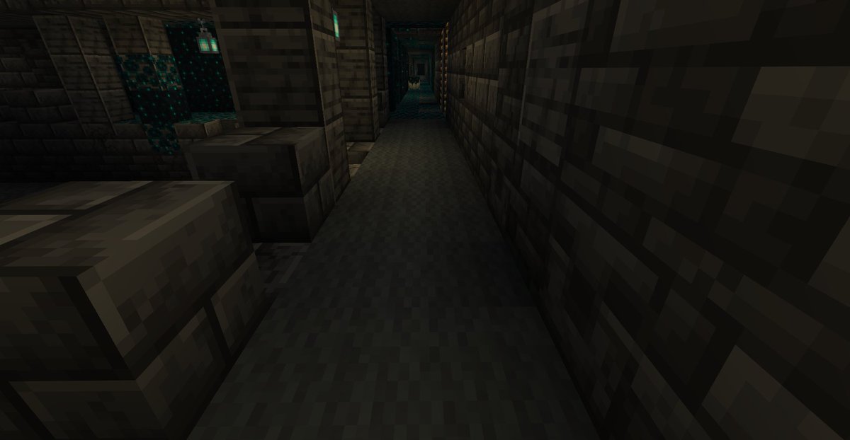 harristic_'s tweet photo. The ancient city people built a city in the depths of the earth, worshipped the giant portal and the singer 24/7, decorated the city with people's skulls, and lived amongst the sculk judging by how they designed the wool roads.

Totally normal ass people lol https://t.co/AWrjBpANtz