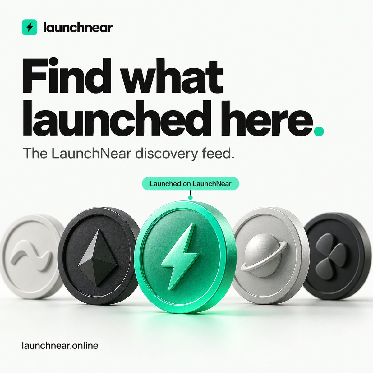 LaunchNear's tweet photo. Meet the tokens launched through LaunchNear.

The LaunchNear tab puts platform launches in one place, with clear badges. Explore the wider NEAR market through the other tabs.

https://t.co/USB91jqUZJ https://t.co/z4M6tKRQ4i