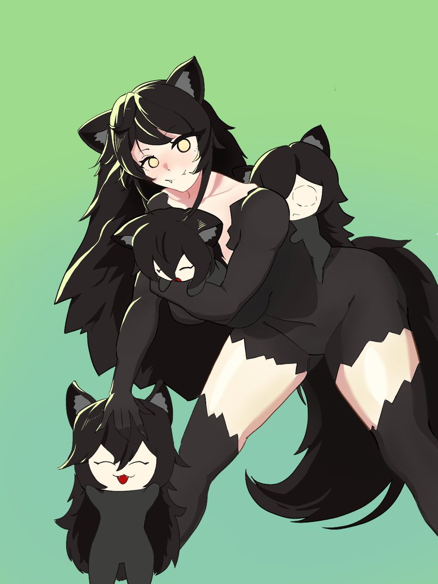 shysheepie_'s tweet photo. Wolf mama and your puppies 

#FamilyTime https://t.co/tkP7k5S1zJ