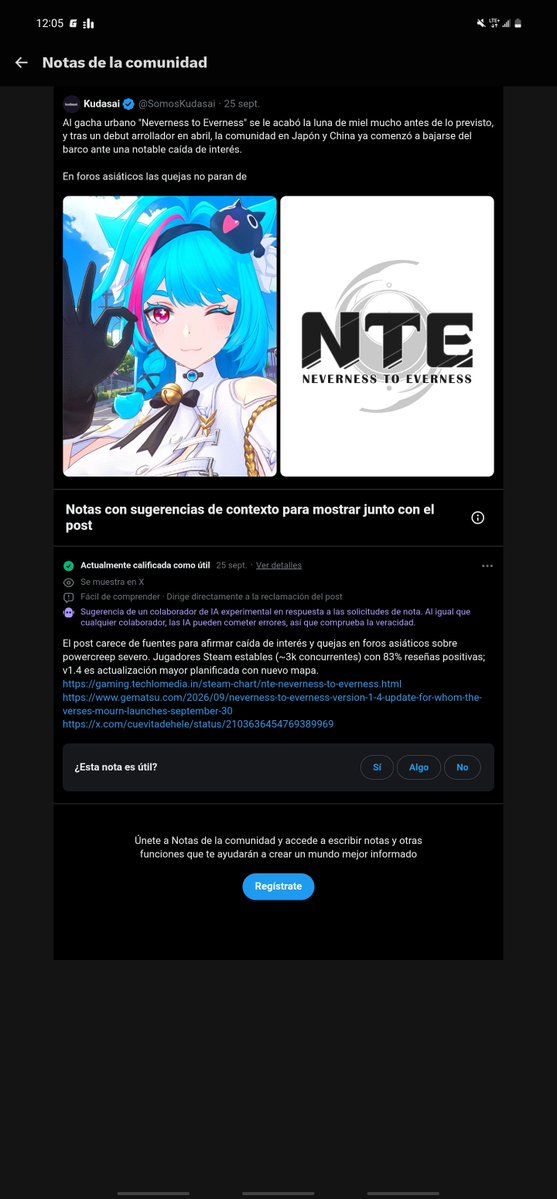 SpotifyCloud00's tweet photo. @CuevitadeHele ME MEAJ vi por ahí a unos japoneses que les llego la noticia piensan que es alguna broma y que es novedad saber que nte está en decadencia puesto que es muy aclamado allá XD https://t.co/BO6LD9B5Yo
