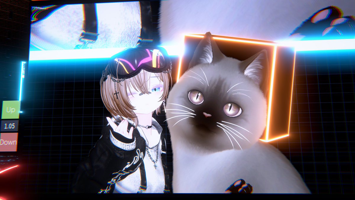 simesaba_VRC's tweet photo. 今日はみんなでいろんなダンスした！
#VRchat https://t.co/92NH59SISa