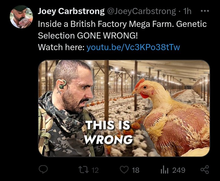 Brower6918043's tweet photo. @metpoliceuk when you going arrested this man for attacking threatening and breaking entire in slaughter companies and he threatened to blow them up too with his team. #Terrorist #joeycarbstrong #killer #hatecrime #fyp #weapons https://t.co/n0KGpKQe1U
