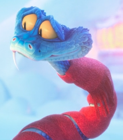 PuccaFanGirl's tweet photo. God he just looks SO fucking cute with his little scarf wrapped around his entire body to keep his cold-blooded self warm. ;//w//; MARRY ME ALREADY, GARY!!! 😭❤️💕 https://t.co/hbDFMesUko