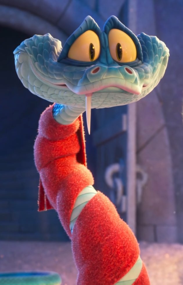 PuccaFanGirl's tweet photo. God he just looks SO fucking cute with his little scarf wrapped around his entire body to keep his cold-blooded self warm. ;//w//; MARRY ME ALREADY, GARY!!! 😭❤️💕 https://t.co/hbDFMesUko