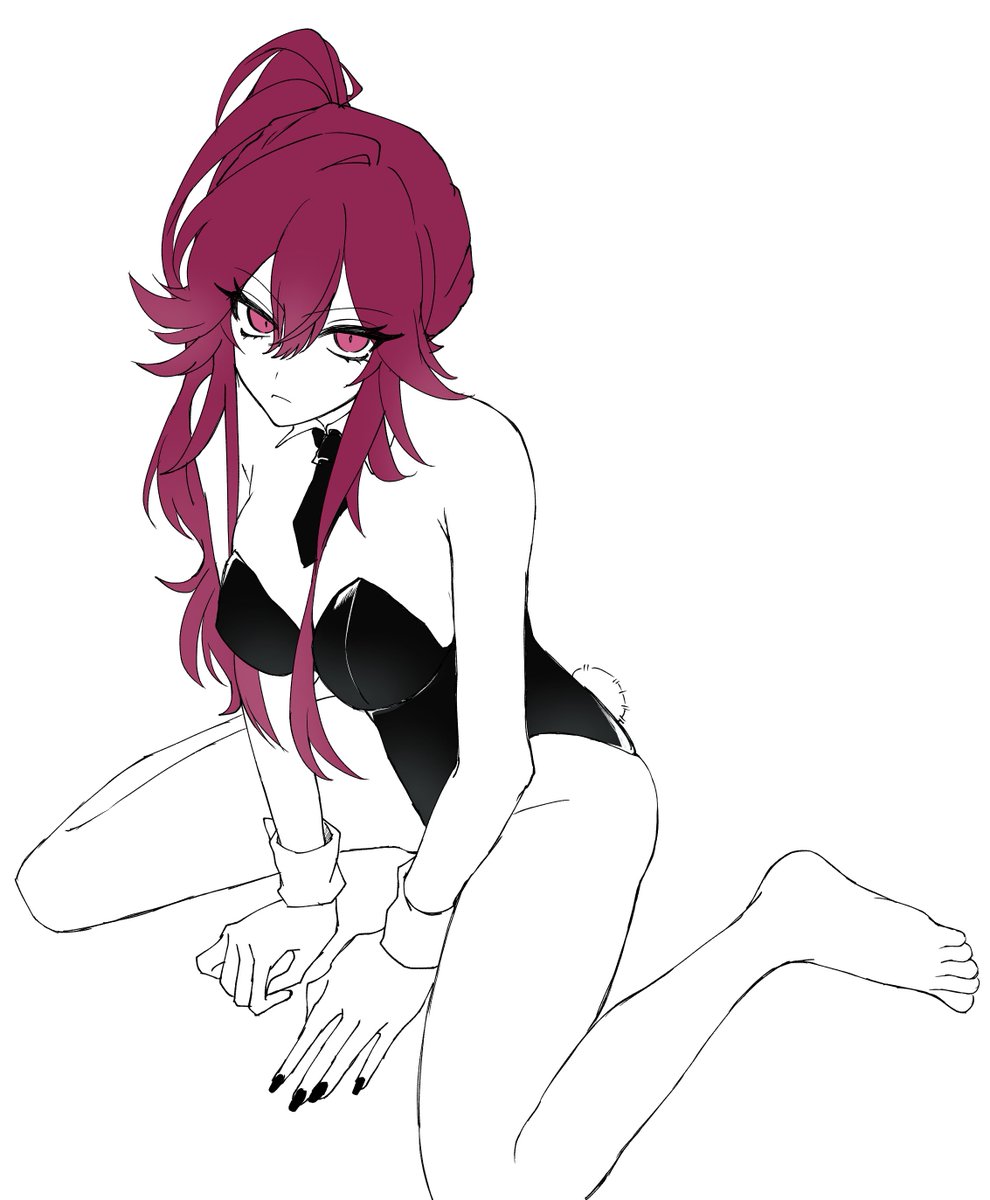 nz0_33's tweet photo. 女体化　バニーらくがき https://t.co/nR3sHpNEQi
