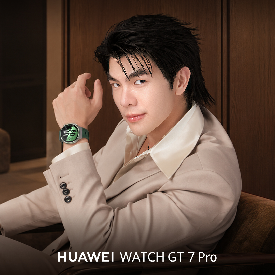 around_ent's tweet photo. ‘มาย ภาคภูมิ’ อวดลุคสุดเท่เปิดตัว HUAWEI WATCH GT 7 Series เผยเบื้องหลังความฟิต ยกให้เป็น ‘โค้ชส่วนตัว’ บนข้อมือ

HUAWEI WATCH GT 7 X Mile 
#HUAWEIWatchGT7xMilePhakphum #MilePhakphum 
#HUAWEIWatchGT7Series #TimeForYourBest

อ่านข่าวเพิ่มเติม
📍https://t.co/O94FNn5SlQ

สามารถสั่งซื้อได้ที่ HUAWEI Experience Store, ร้านค้าตัวแทนจำหน่ายที่ร่วมรายการ และช่องทางออนไลน์ HUAWEI Store, Lazada, Shopee และ TikTok Shop รวมถึงติดตามข่าวสารเพิ่มเติมได้ทางเพจเฟซบุ๊ก Huawei Mobile TH หรือแอปพลิเคชัน My HUAWEI บน AppGallery