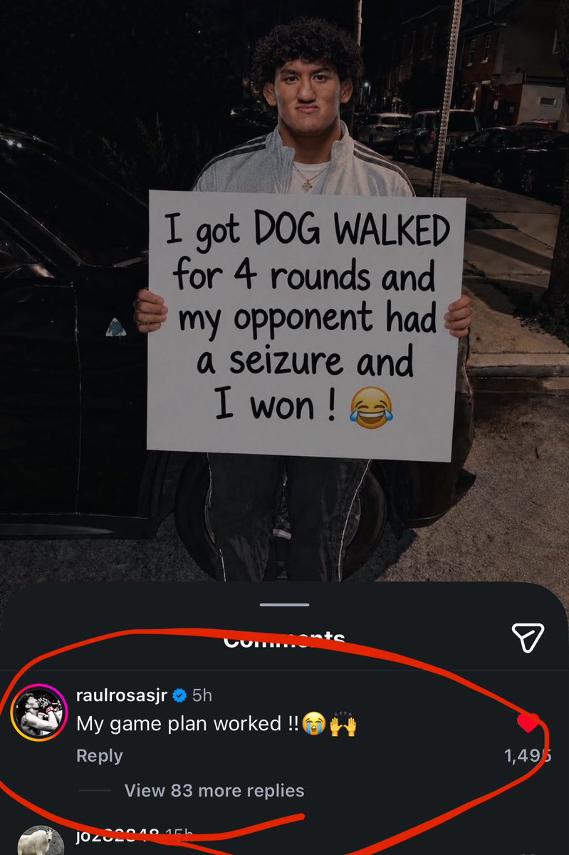 BlindBearMedia's tweet photo. Nah Raul Rosas is funny i can’t lie😭😭 https://t.co/iuVWzL6gUV