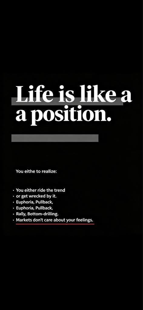 Matthew0656's tweet photo. Investing is strategy. Holding is patience. Life is discipline. https://t.co/zYur27vnUb