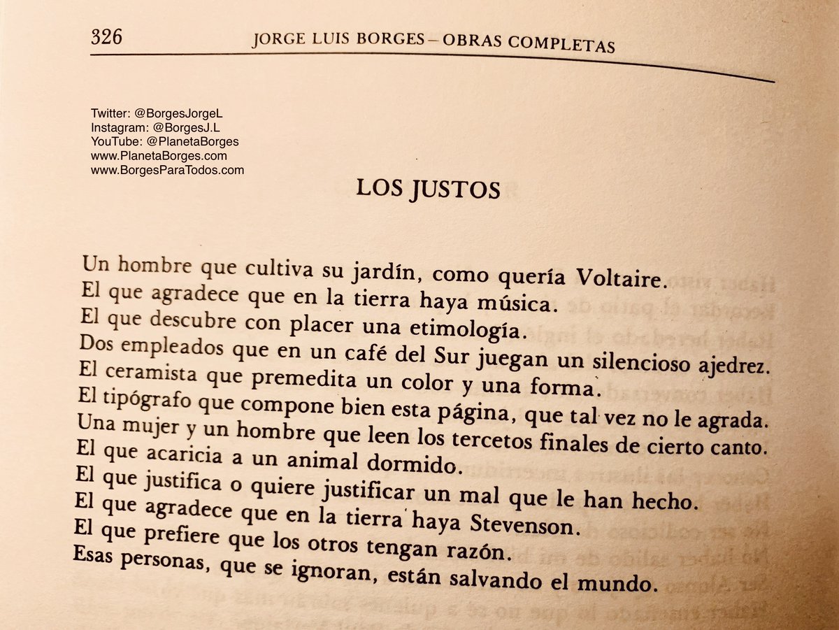 BorgesJorgeL's tweet photo. Para leer despacio. 
Deteniéndote en cada verso.
E.- https://t.co/3mGBuK4Kfl
