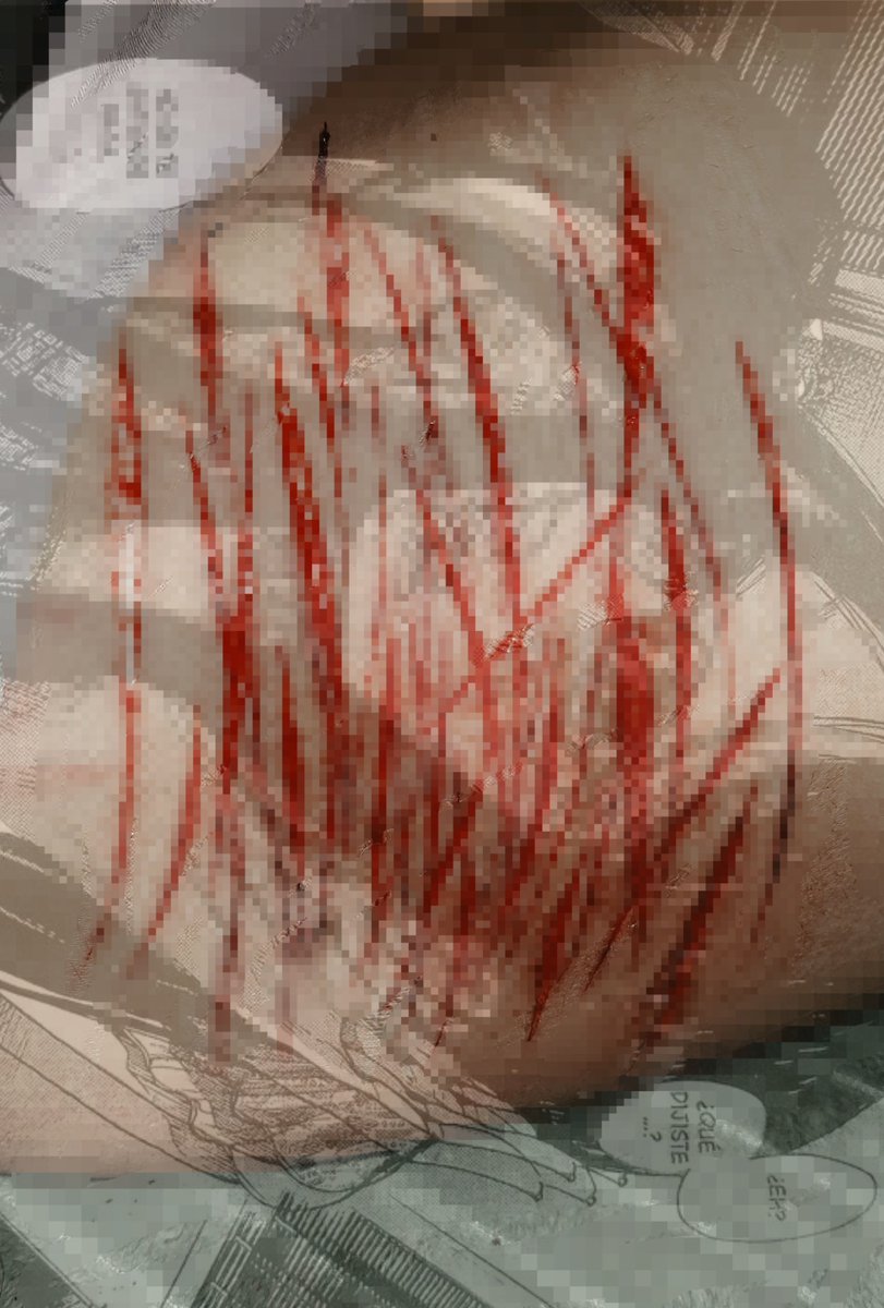 arrozconnuggett's tweet photo. SFX,fakefakefake makeup d halloween, ai generation 

#fakeblood #makeup
#shedtwt #punpun https://t.co/aF1nz8ccGE