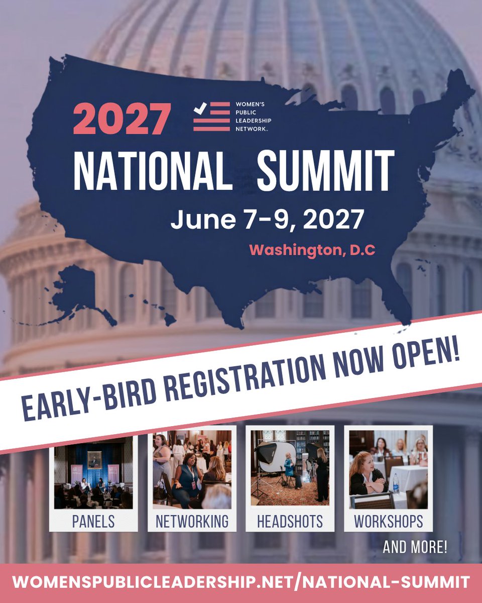WPLNetwork's tweet photo. We're offering a limited number of Early-Bird tickets to our 2027 #WPLNSummit in Washington, D.C.!

Save your spot AND save money — get your ticket today!

🔗 https://t.co/pgTFakDmN4 https://t.co/c8cIreKll1