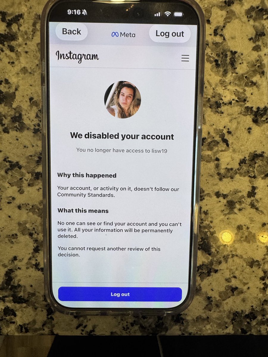lisw19's tweet photo. @Meta @WhatsApp @instagram @facebook my account @lisw19 has been disabled/ suspended for being under age! I would like a manual review so I can show I’m 48 yrs old! I would like to speak to a human to discuss.  I use WhatsApp daily for work! My kids school chats! Let me appeal! https://t.co/IFl0mh5Ch1