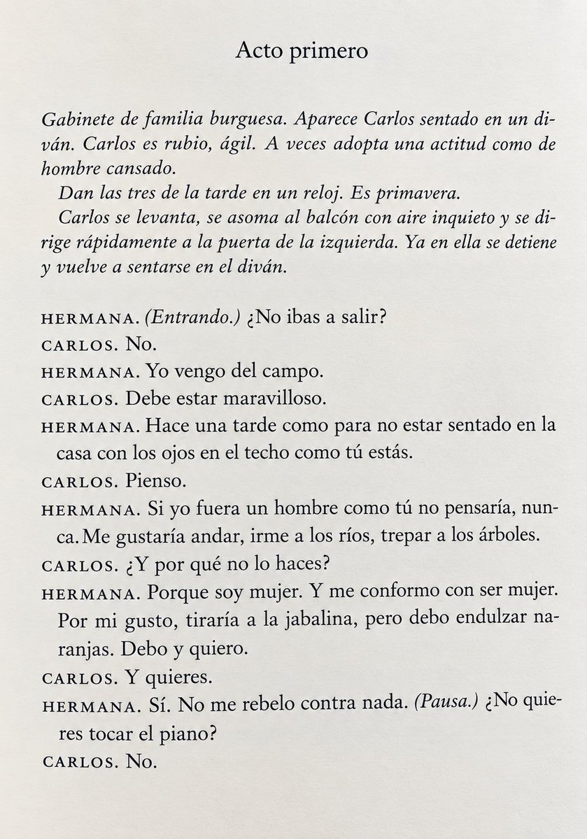 lhhvol6's tweet photo. Viendo La Bola Negra, el diálogo entre Carlos y su hermana me encantó, lo q dice Natalia De Molina sobre ser mujer, cuando me he enterado q es lo ÚNICO q había escrito de la obra d Lorca me he quedado helada, súper importante q escribiera eso sobre las mujeres en esa época https://t.co/h84OKiE4MY