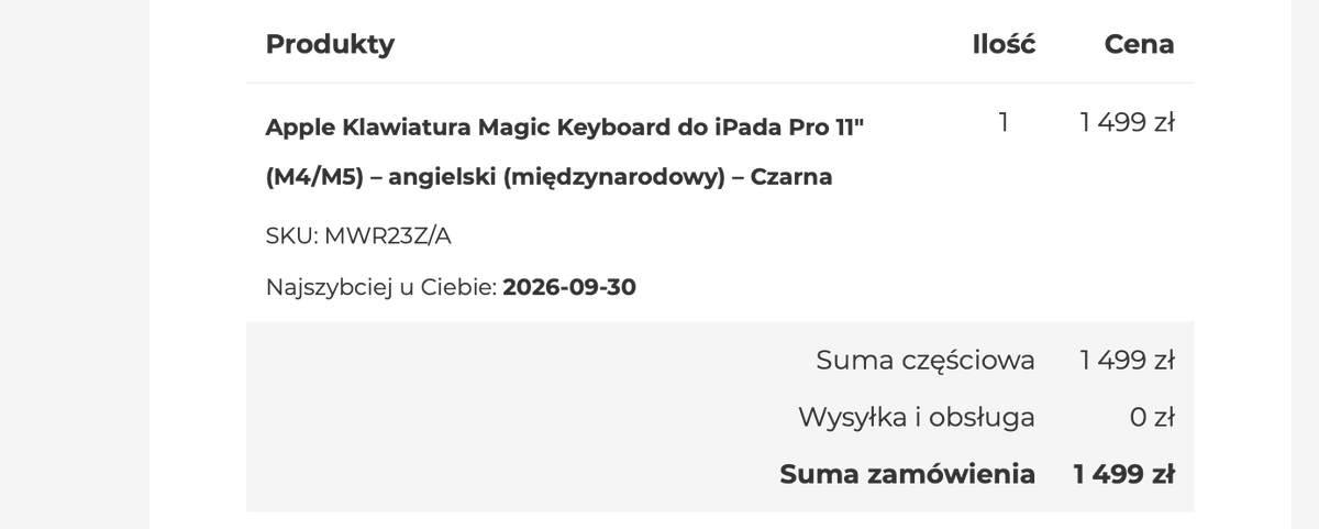 DawidDudus8's tweet photo. No cóż...... zobaczymy, czy jest warte tej ceny......#AppleMagicKeyboard #AppleIpadPro https://t.co/nBwbZKu7bI