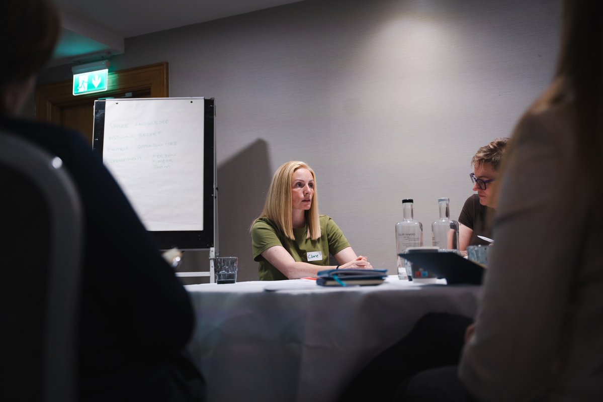 IrishFA's tweet photo. A day of connection, conversation and learning.
Our Womenβs Leadership Programme participants came together with mentors and role models to share experiences, ask questions and learn from each other. #TogetherWeThrive https://t.co/UoHDAUkhRv
