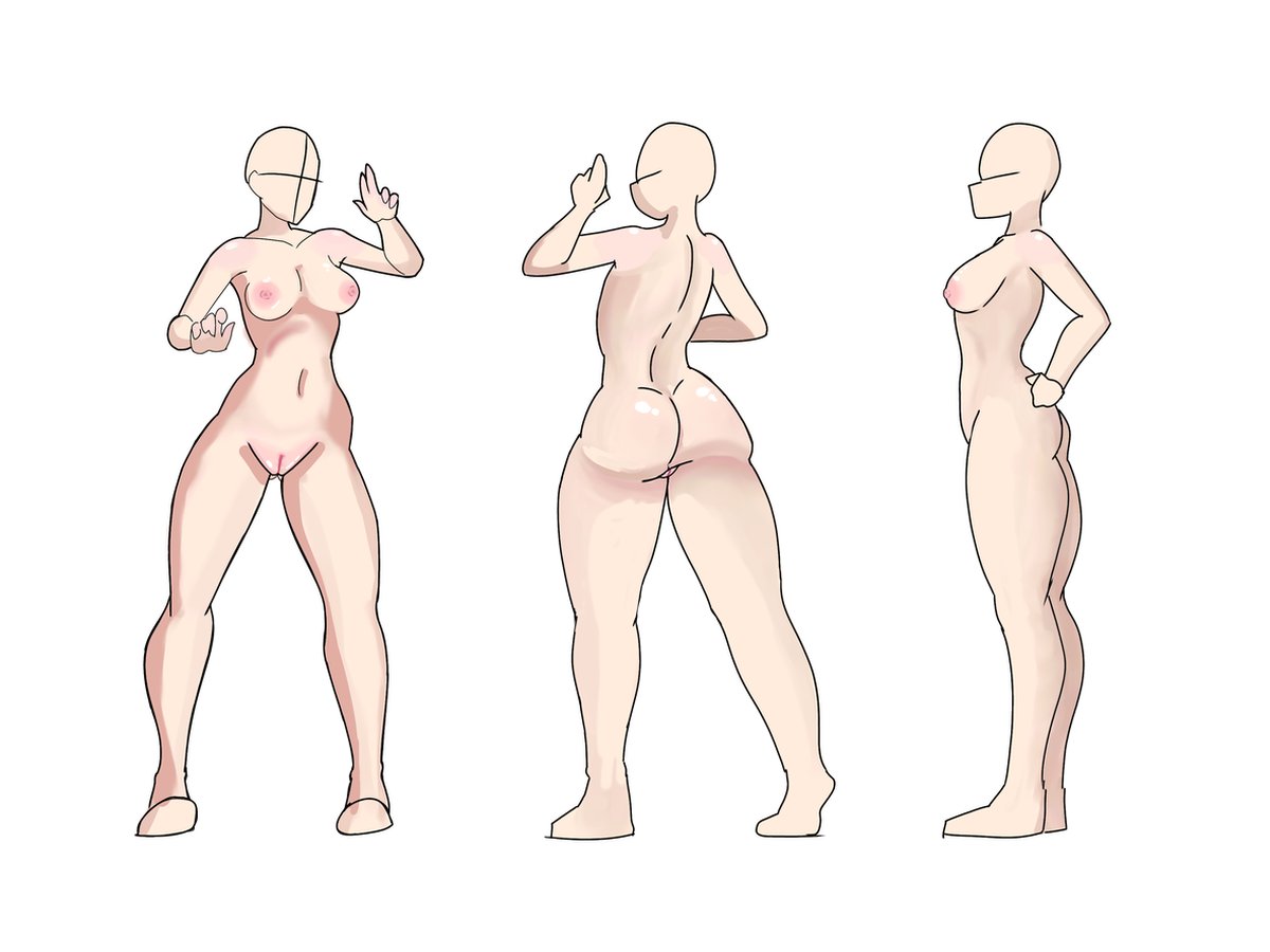 Drawskiie's tweet photo. Day 10 | Learning how to draw until I become a pro NSFW artist.

Today's study: female bodies in dinamic poses! 🎨🔥
1/2

 Feedback is always welcome! https://t.co/oIWiMwA9oj