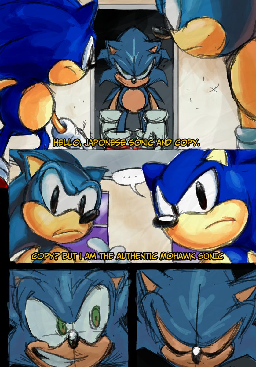 VengefulCC's tweet photo. Fleetway Curi - JP vs US vs EU Sonic

(Excuse me, sir)

#sonicthehedgehogㅤㅤㅤ #sonicthecomic #sonic #fleetway https://t.co/Muk8M7i8C8