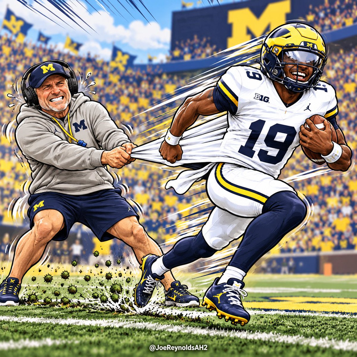 JoeReynoldsAH2's tweet photo. Let him cook! 〽️🏈 https://t.co/lX8Mwppu1u
