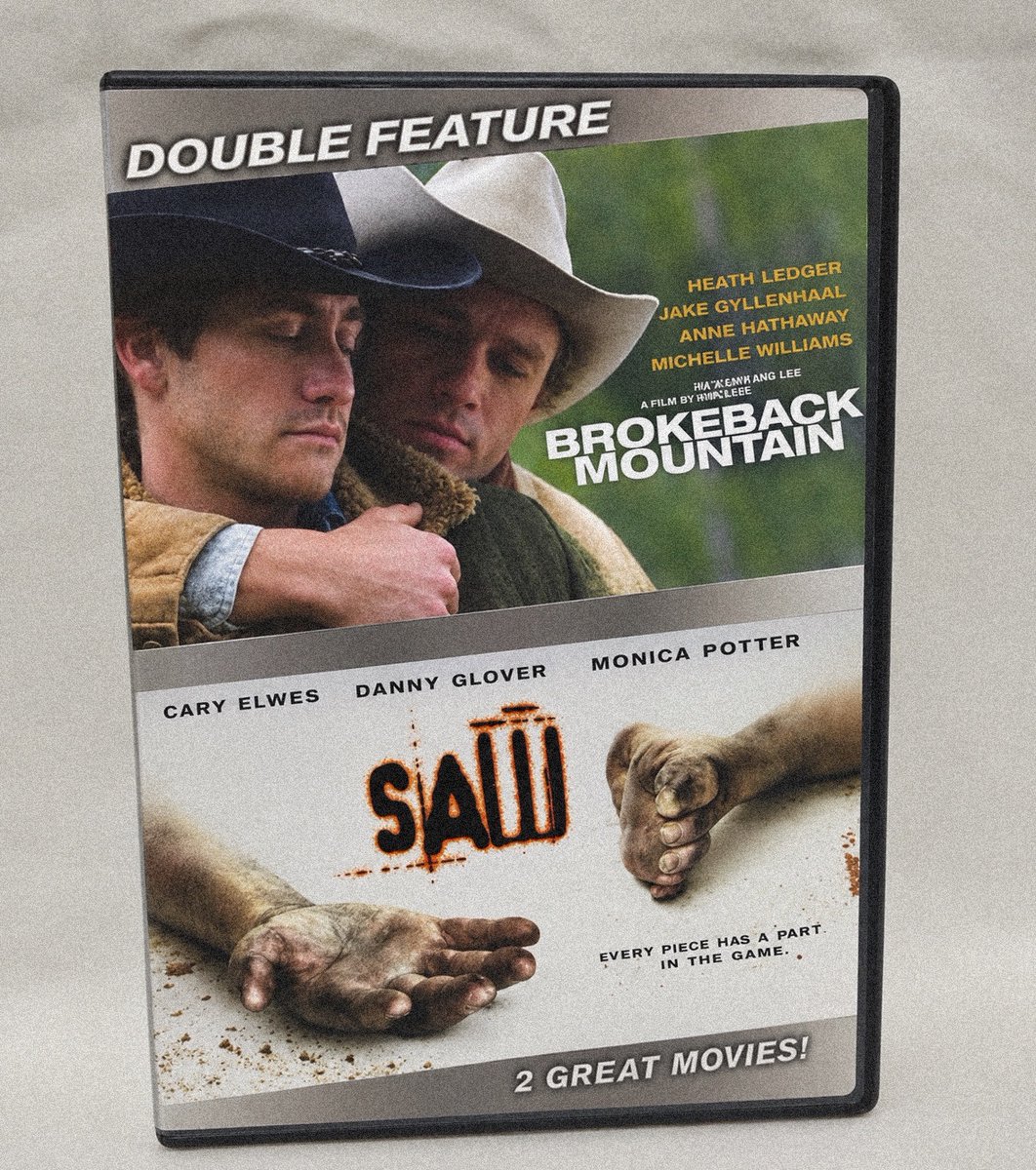 VHSDVDBLURAY4K's tweet photo. The wildest double feature of all time 😭 https://t.co/dNDHxFrExJ