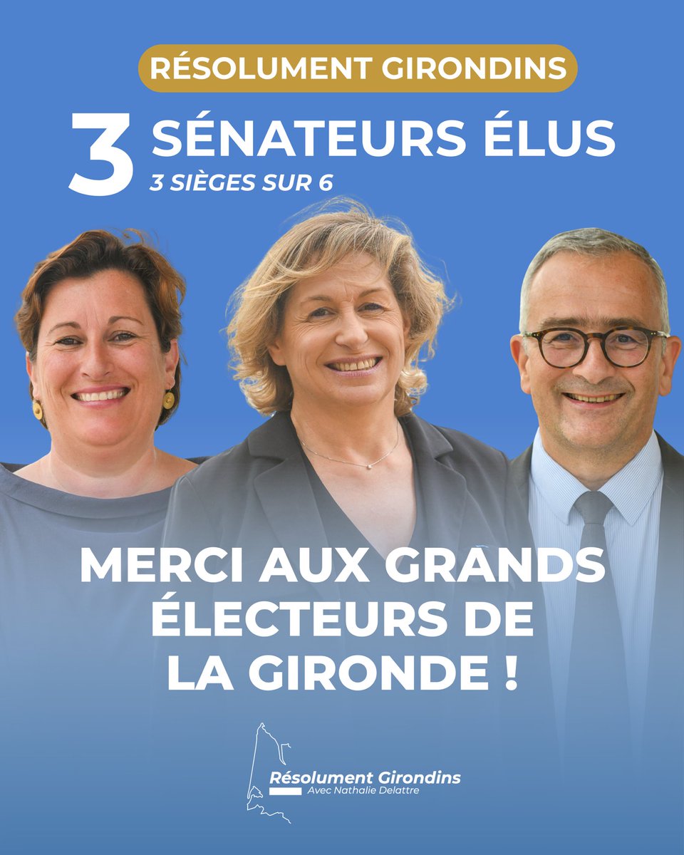 n_delattre's tweet photo. Merci ! 

Très honorée d’être réélue et de poursuivre ce travail avec Jacques Breillat et Géraldine Amouroux.

Fière de notre équipe et profondément touchée par votre confiance ! https://t.co/FWoCRPCljf