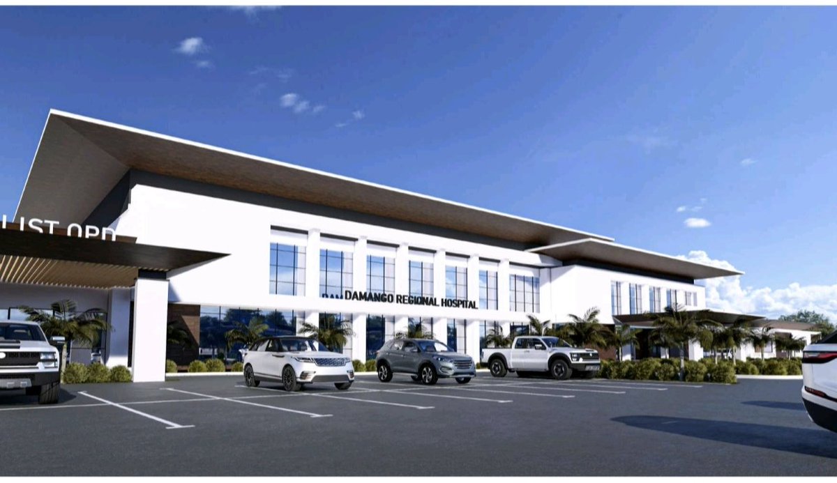 FelixKwakyeOfo1's tweet photo. Last Friday, the Government of Ghana formally handed over the site to the contractor for the construction of this 160-bed Savannah Regional Referral Hospital at Damongo. https://t.co/PSVGtafbhu