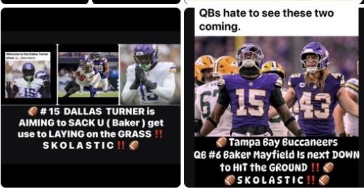 ToddLangeslag's tweet photo. @sexzlexz97 @Vikings @thebigsmooth1 @girlandespresso @shelbytweten @SCSU1999 @SkolMafia @Daviddix69 @KFAN1003 @MissAlissaS @JJettas2 @blockayyy @NFCNorthNewss @PAOnTheMic @alec_lewis @MussmanMike @3RonJohnson @nacholeber @TheBrohioan @vikingzfanpage @SalSpice @devonburns_13 SKOLASTIC ‼️🏈 https://t.co/x1o5TL8082