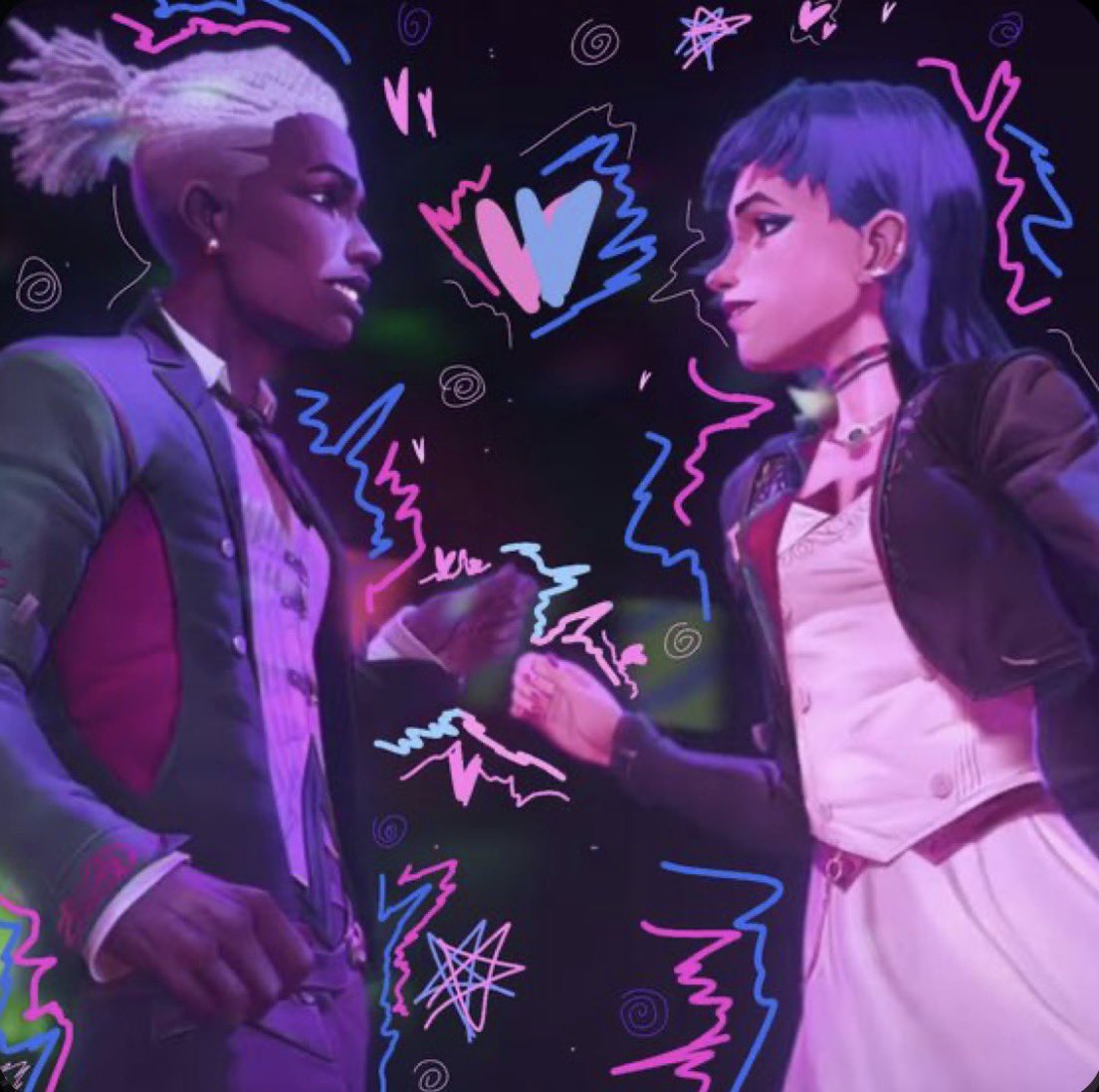 saiomalie's tweet photo. REPLY AND GET A COLOR TO SHOW YOUR FAV SHIPS

I GOT PINK AND BLUE!!! 

(This was so freaking hard omggg) https://t.co/ss5lVnQ4Fz
