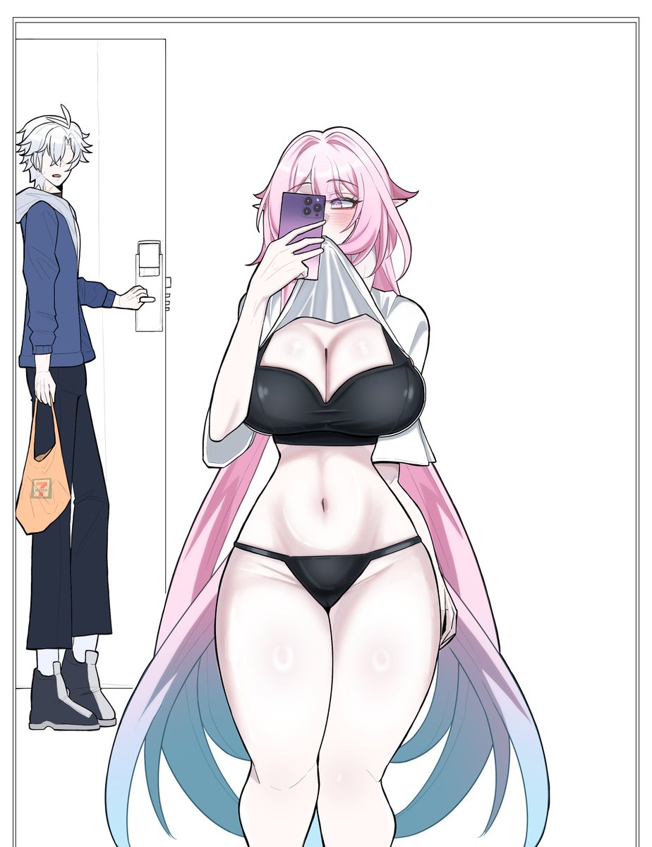 Reonix_art's tweet photo. How it feels wearing baggy clothes when your body is tea :
#Phairene #Cyrene #Phainon https://t.co/xcmLz6i9hU