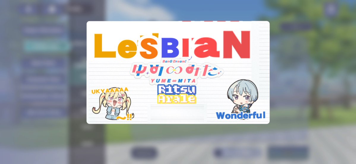 lovelynanahoshi's tweet photo. decided to play around with the profile editor https://t.co/PqYDw0r07K