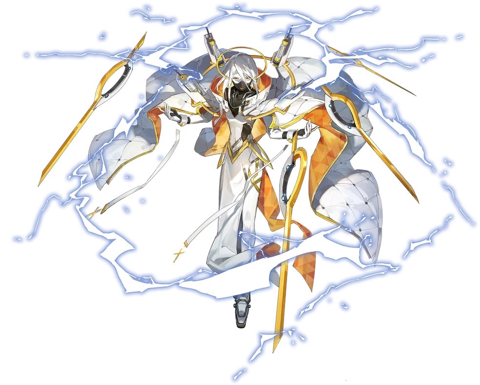BourbonPancake's tweet photo. @Riju1T_T The two Arknights and there's this dead gem called alchemy stars, it got unique style and it's own aesthetics that stands out pretty well, It's hard to describe but I guess it'll be like if Arknights mixed in with blaze blue https://t.co/D0MLHrLPGK