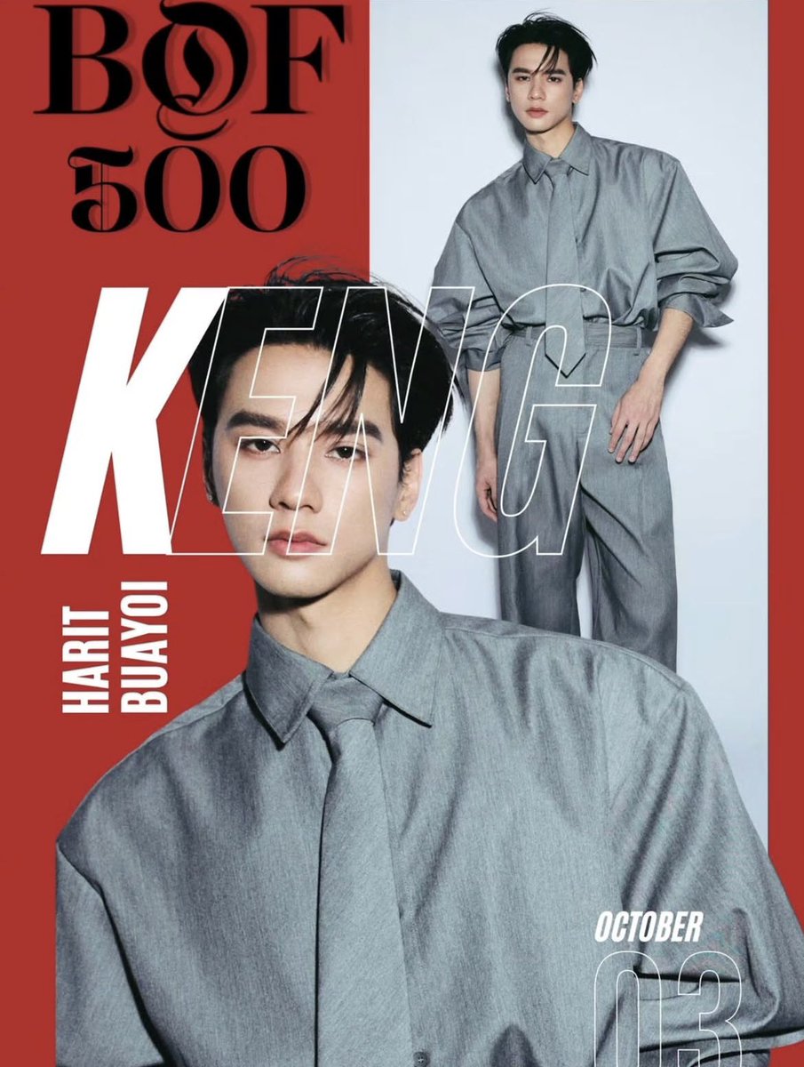 Ployanida's tweet photo. Grand news, Keng Harit and Namping Napatsakorn officially mark a major career milestone with the BoF 500 Gala.👍🏻

#BoF500 #BoF #PFW #nampingster #KengHarit @bof @harit_keng @nampingster https://t.co/sB2T44Dd70
