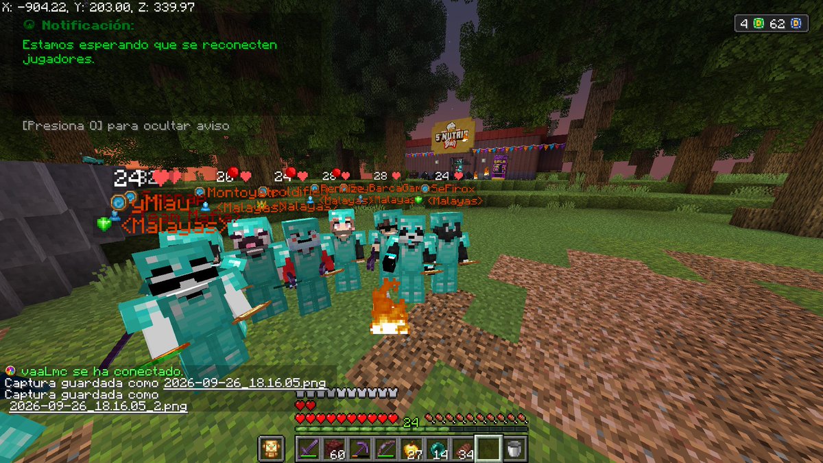 HasvikMC's tweet photo. Capturas antes de la tragedia <lit> https://t.co/HYpAdUovGM