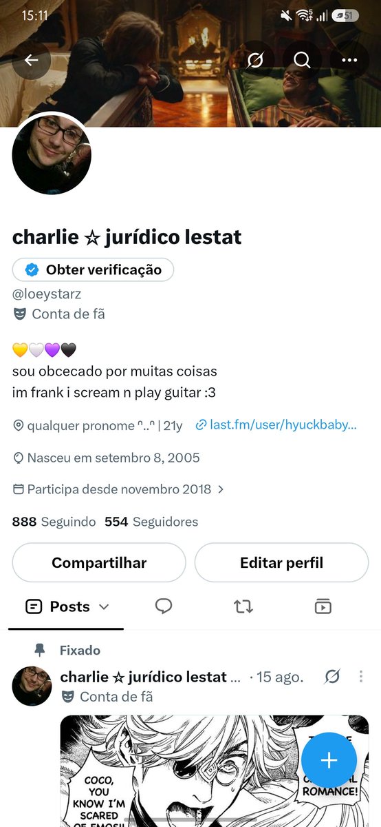 loeystarz's tweet photo. - profile
- lock screen
- last song you listened to
- first pinterest pic

gee praiano https://t.co/YCRuELhaL7