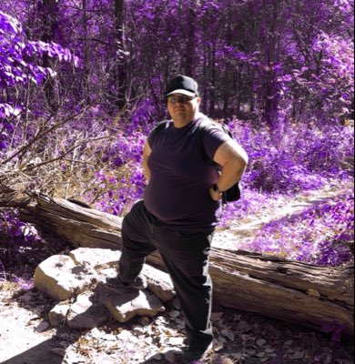 andro656's tweet photo. Favourite pic from the trail walk yesterday. #redvalleytrail #purple #feelinggood #canadianauthor #NewProfilePic https://t.co/4PAOAS0pZJ