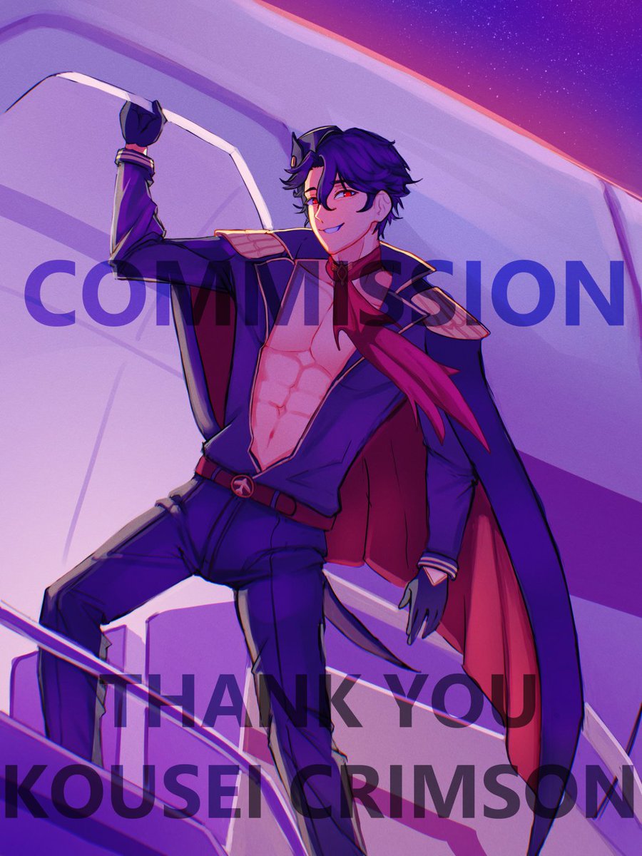 MiyukiKyun's tweet photo. Thank you for commissioning me @/KouseiCrimson! I had lots of fun drawing you! It was nice playing around with the lighting. I'll definitely be experimenting more with lighting in the future! https://t.co/3wMCVG0MtC