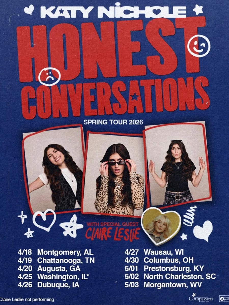 katynicholemu's tweet photo. Not sure if you knew this… Butttt… I’M GOING ON TOUR !! Get your tickets at  ❤️🙂‍↔️🫶🤪🥳 https://t.co/pRaApDPErR