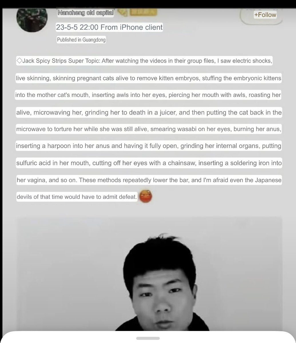 PhaedraXTeddy's tweet photo. Protect animals
#BoycottChina https://t.co/chEJW69BqX