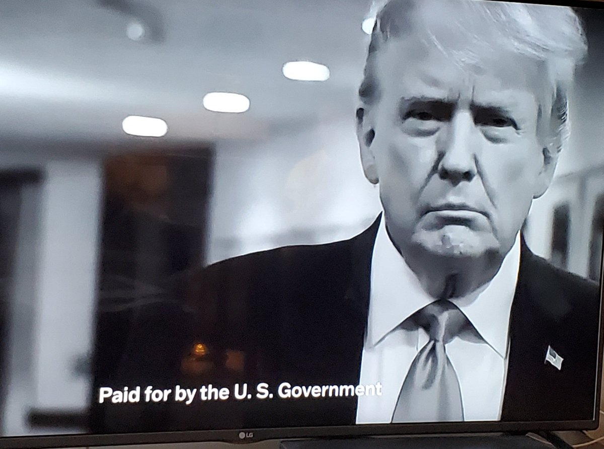 jamiedupree's tweet photo. Your tax dollars buying ads for President Trump on today's Washington NFL game https://t.co/jorkW8LIi0