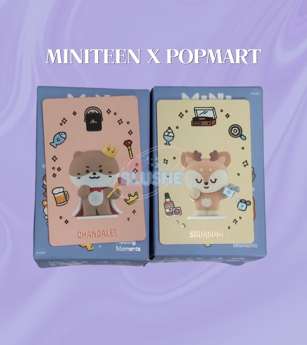 theblushe_id's tweet photo. WTS MINITEEN X POPMART CHANDALEE &amp; SHUASUMI

💸 175.000

📍Bandung
✅️ masih segel plastik (hanya dibuka kotaknya)
✅️ siap kirim, get freebies
❎️ exc. packing &amp; admin oren

t. miniteen popmart chandalee shuasumi seventeen blind box https://t.co/iUnNgpi4Kk