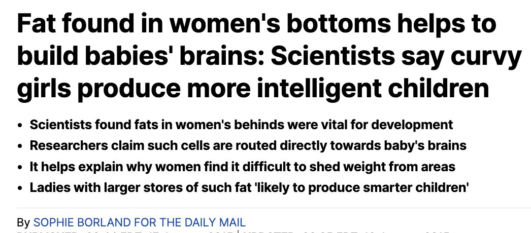 AlpacaAurelius's tweet photo. Guys are attracted to a big butt is because it's full of the fatty acid DHA which goes to babies brains to produce smarter offspring https://t.co/su9kUZwPuF